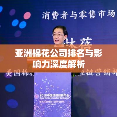 亚洲棉花公司排名与影响力深度解析