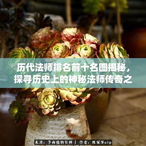 历代法师排名前十名图揭秘，探寻历史上的神秘法师传奇之旅