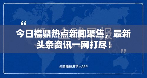 今日福鼎热点新闻聚焦，最新头条资讯一网打尽！