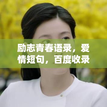 励志青春语录，爱情短句，百度收录标准标题