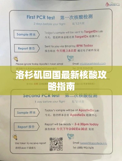 洛杉矶回国最新核酸攻略指南