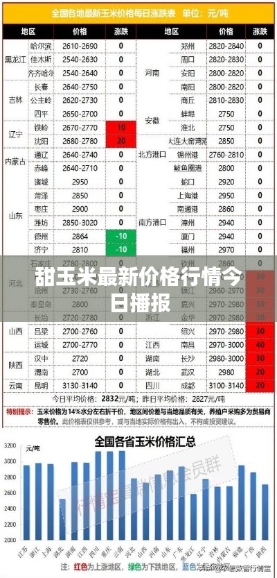 甜玉米最新价格行情今日播报