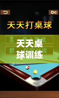 天天桌球训练攻略大揭秘，提升技巧，轻松成为桌球高手！