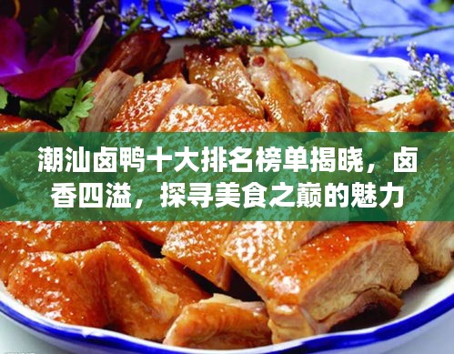 潮汕卤鸭十大排名榜单揭晓，卤香四溢，探寻美食之巅的魅力！