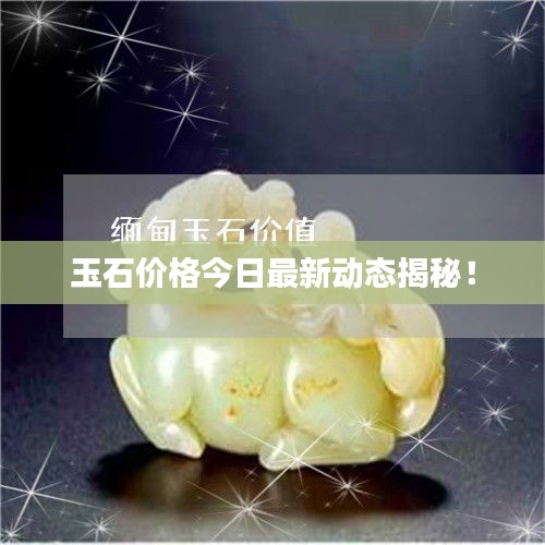 玉石价格今日最新动态揭秘！