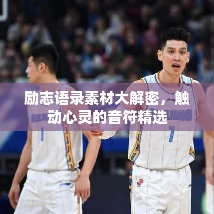 励志语录素材大解密，触动心灵的音符精选