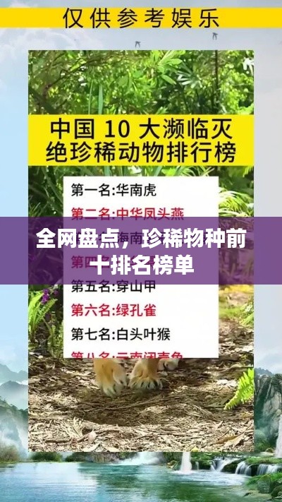 全网盘点，珍稀物种前十排名榜单