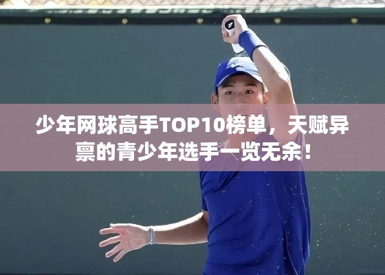 少年网球高手TOP10榜单，天赋异禀的青少年选手一览无余！